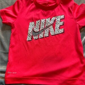 Nike Kids Pink Dri-FIT Graphic Tee